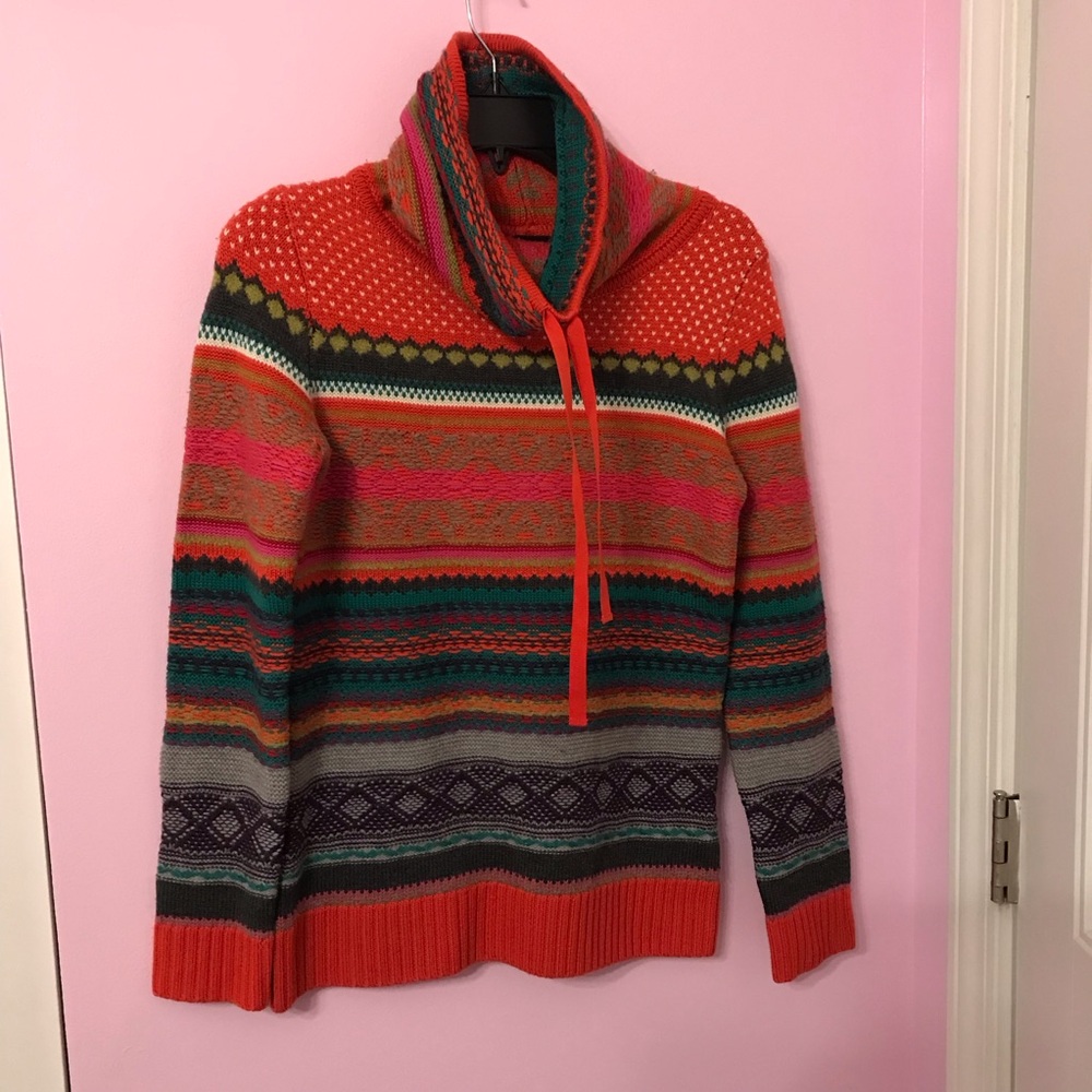 Neve Designs Ski Fair Isle Sweater Soft Quality Après Ski Size small